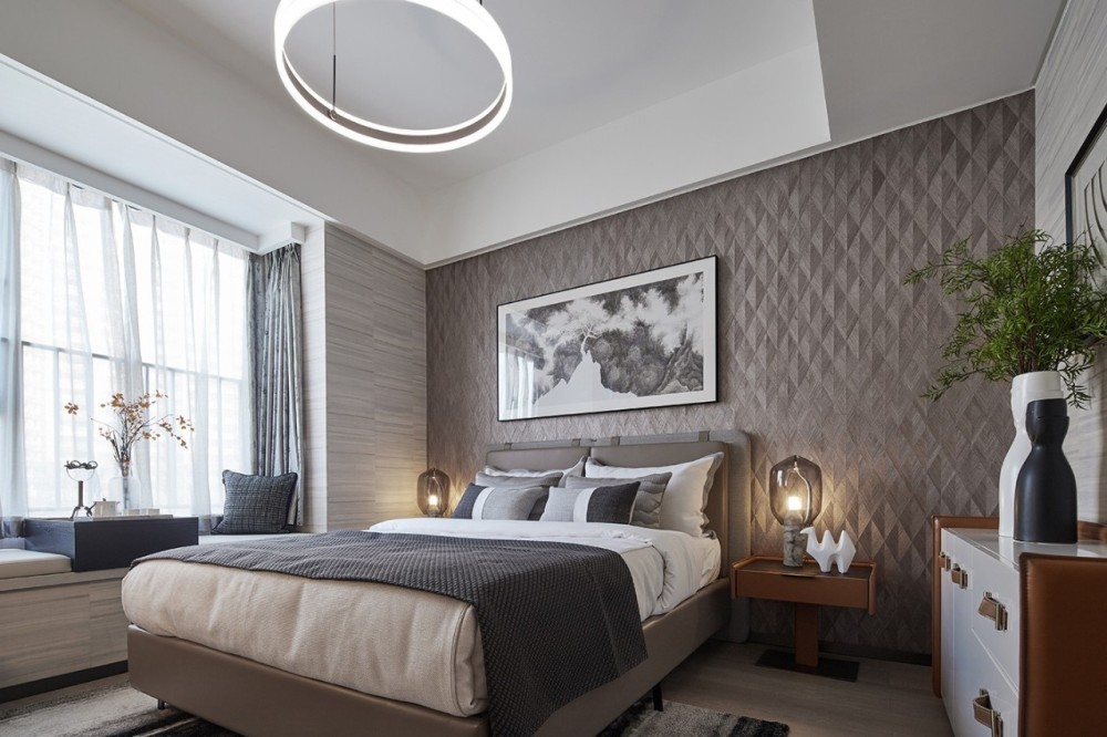 现代简约风格室内设计家装案例-卧室 现代简约风格室内设计家装案例-卧室