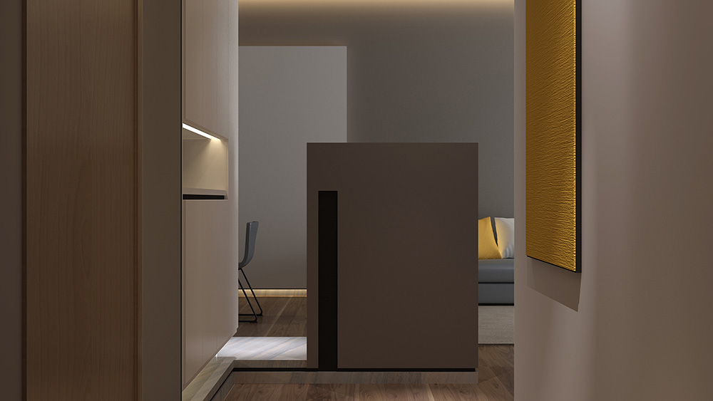 简约轻奢风格室内装修设计效果图-富春山居四居190平米-室内前厅装修设计 简约轻奢风格室内装修设计效果图-富春山居四居190平米-室内前厅装修设计