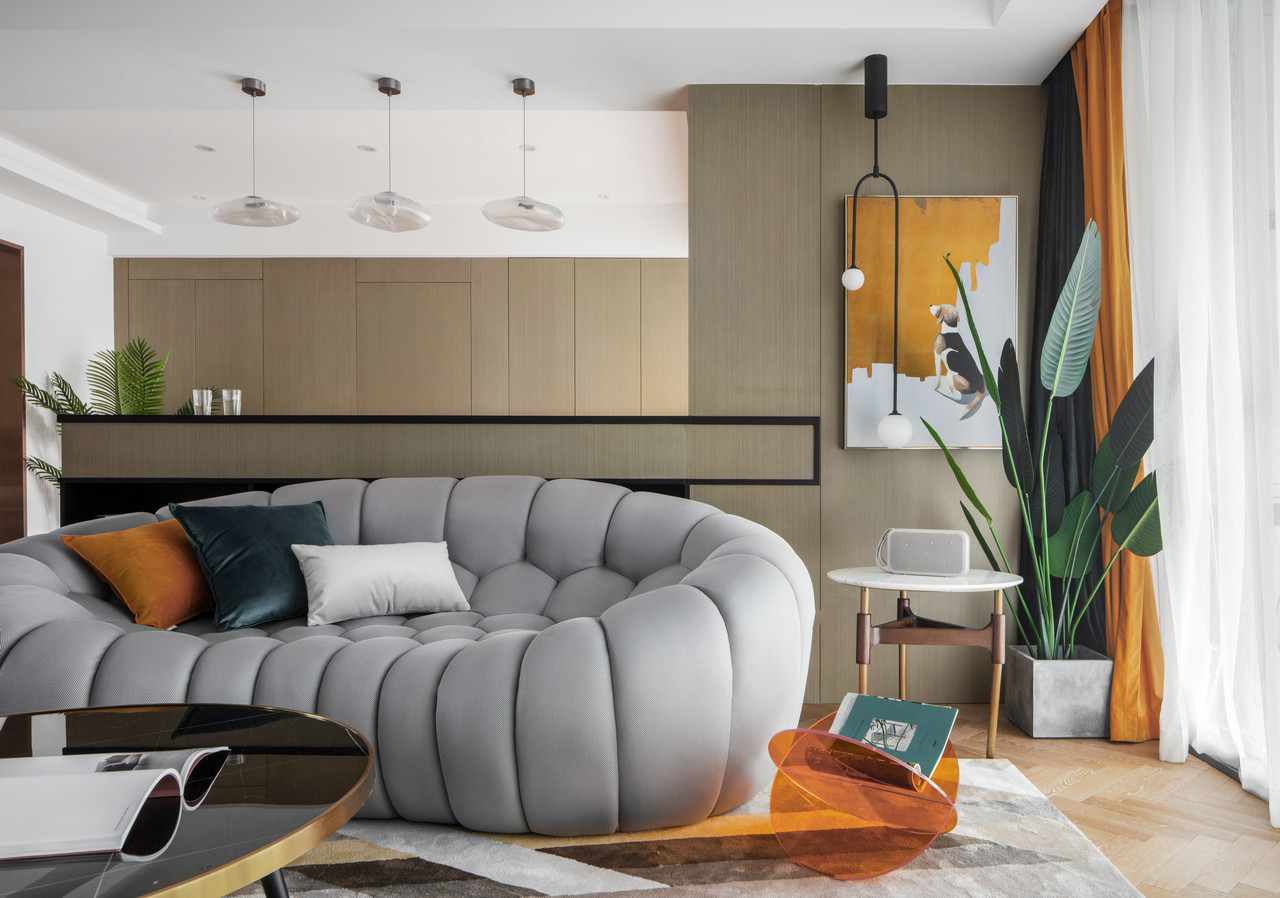 北欧风格家装设计室内装修效果图-客厅 北欧风格家装设计室内装修效果图-客厅