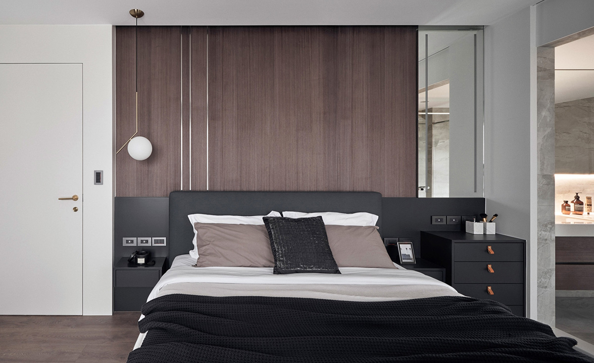 现代简约风格家装设计室内装修效果图-卧室 现代简约风格家装设计室内装修效果图-卧室