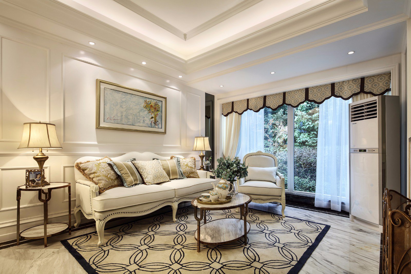 装修案例欧式风格室内装修效果图-客厅 装修案例欧式风格室内装修效果图-客厅