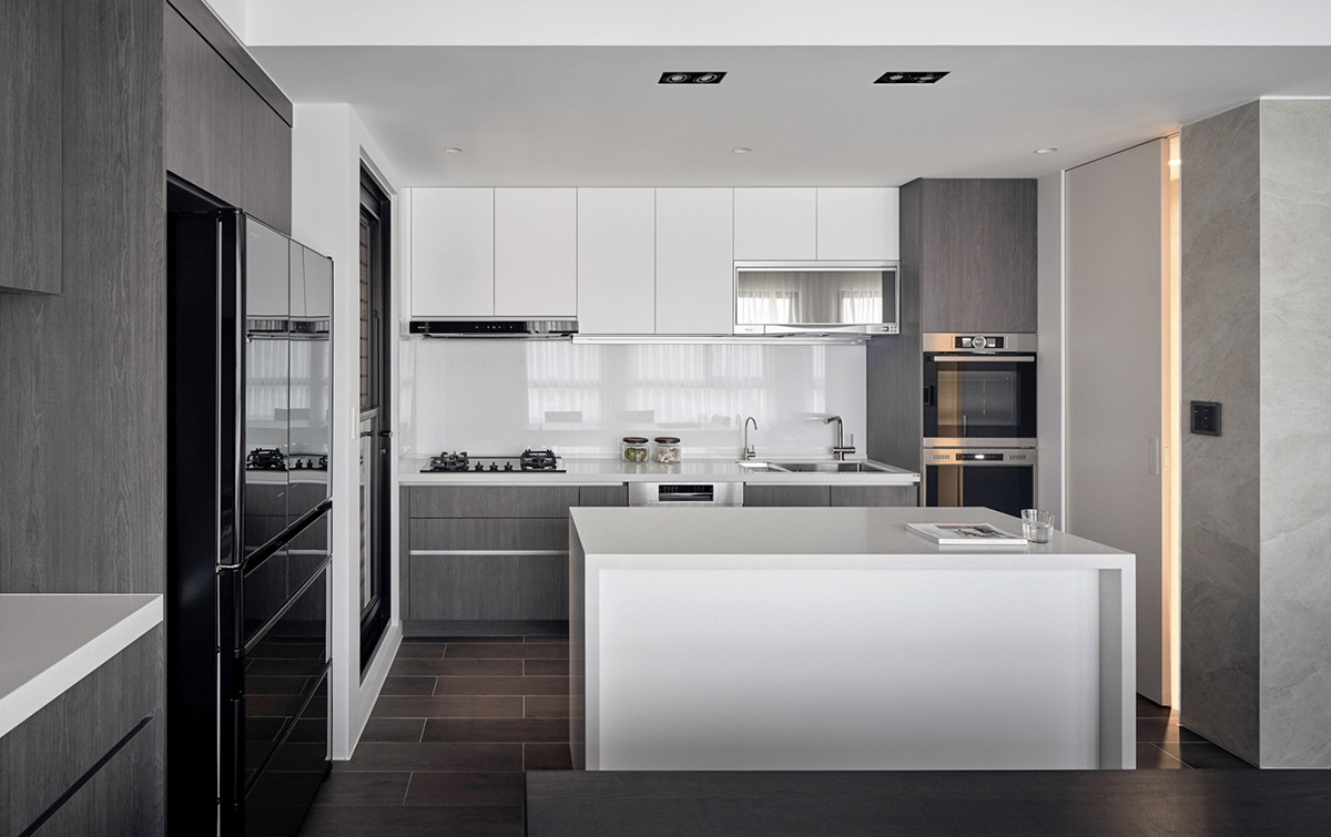 现代简约风格家装设计室内装修效果图-厨房 现代简约风格家装设计室内装修效果图-厨房