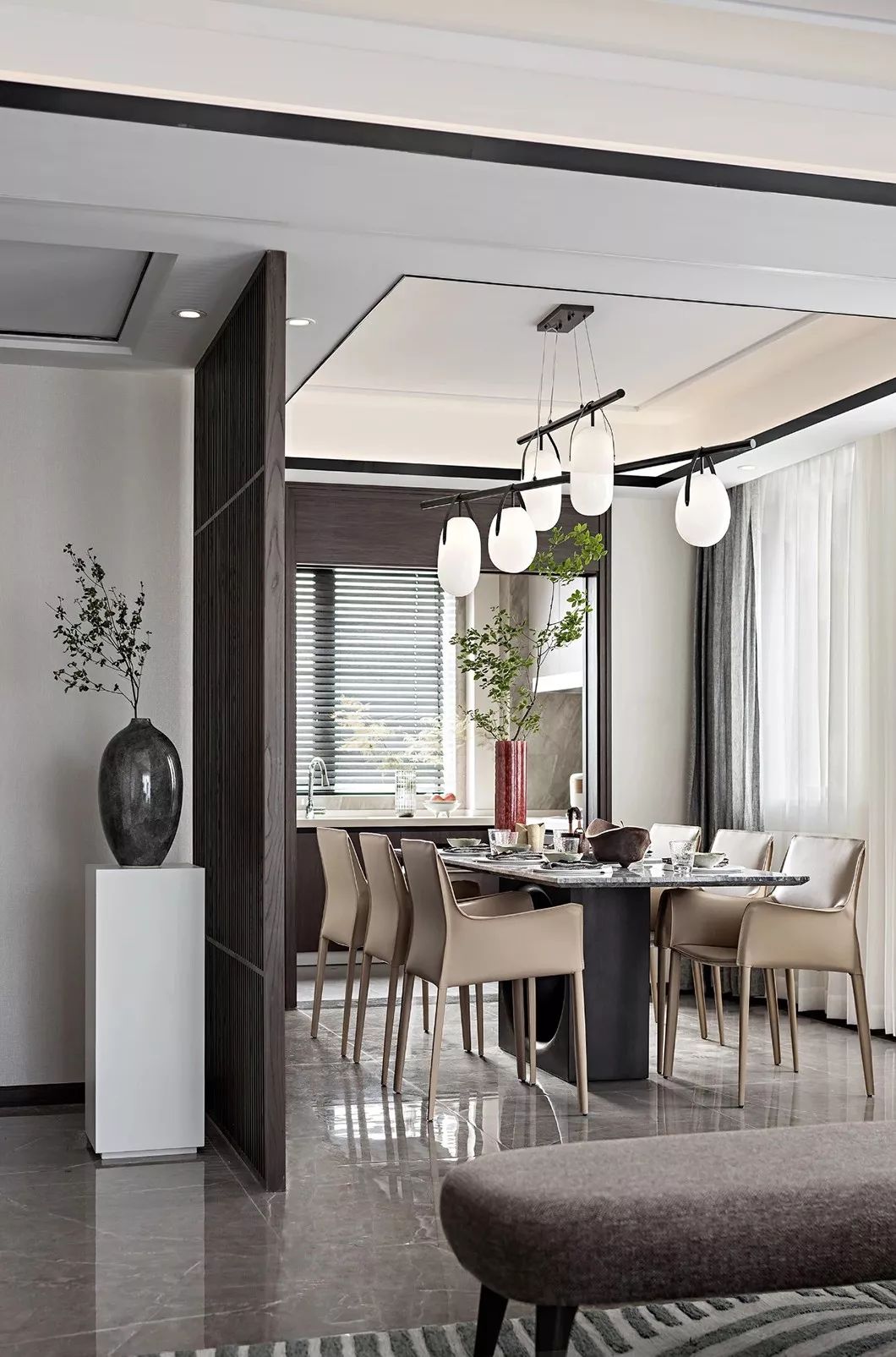 中式风格室内装修设计效果图-餐厅 中式风格室内装修设计效果图-餐厅