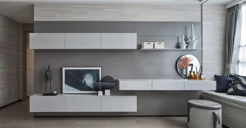 现代简约风格室内设计家装案例-客厅 现代简约风格室内设计家装案例-客厅